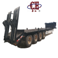 Container 3 axles 40ft  lowbed semi-trailer